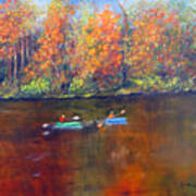 Lake Nockamixon Autumn Art Print