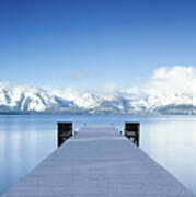 Lake Tahoe Panorama Art Print