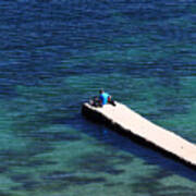 Lake Titicaca Blues 1 Art Print