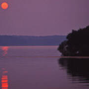 Land-between-the-lakes Sunset - 1 Art Print
