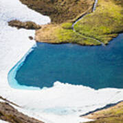 Late Thawing Tarn Art Print