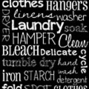 Laundry Room Art Print