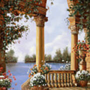 Le Arcate Sul Lago Art Print