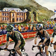 Le Tour - Chateau De Gudanes Art Print