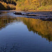 Lehigh River Reflection Art Print