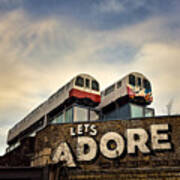 Lets Adore Shoreditch Art Print