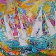 Lets Go Sailing Art Print
