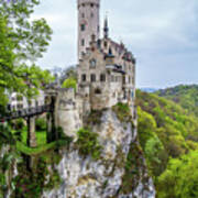 Lichtenstein Castle Art Print