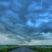 Lightning Strike Art Print