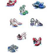 L'il Shoes Art Print