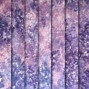 Lilac Panels Art Print