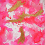 Lipstick Pink Art Print