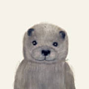 Little Otter Art Print