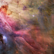 Ll Ori And The Orion Nebula Art Print