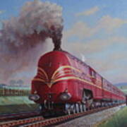 Lms Stanier Pacific Art Print