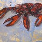 Lobster Find Art Print