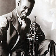 Louis Armstrong, American Jazz Musician Art Print