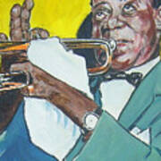 Louis Armstrong Art Print