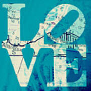 Love In Long Island V7 Art Print
