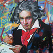Ludwig Van Beethoven Art Print