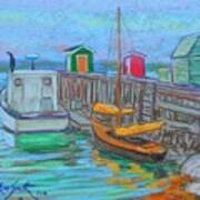 Lunenburg Waterfront Art Print