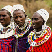 Maasai Women Art Print