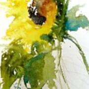 Maci's Sunflower Art Print