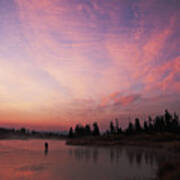 Madison River Sunrise Art Print