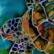 Magical Turtle 3 Art Print