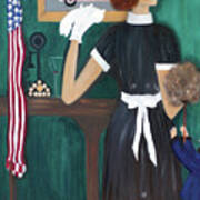 Maid In America Art Print