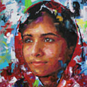 Malala Yousafzai Ii Art Print