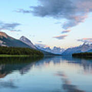 Maligne Lake Art Print