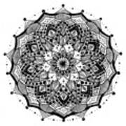 Mandala #15 - Shades Of Beauty Art Print