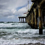 Manhattan Beach Art Print