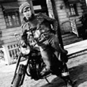 Marlon Brando The Wild One 1954 Art Print