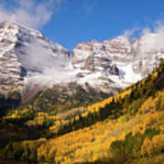 Maroon Bells Art Print