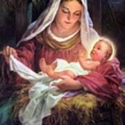 Mary And Baby Jesus Art Print