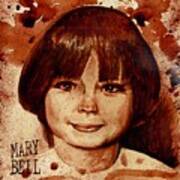 Mary Bell Dry Blood Art Print