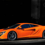 Mclaren 650 S Art Print