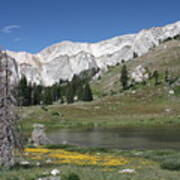 Medicine Bow Peak Art Print