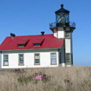 Mendocino Lighthouse Art Print