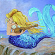 Mermaid Song Art Print