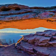 Mesa Arch At Sunrise Art Print