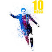 Messi Forever Art Print