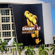 Miami Heat Nba Champions 2006-2012-20133 Art Print