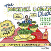 Michael Cohen Diet Art Print