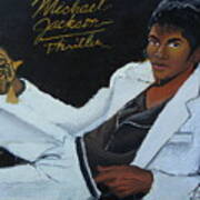 Michael Jackson Thriller 1 Art Print