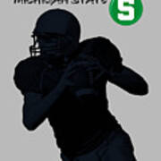 Michigan State Football Art Print