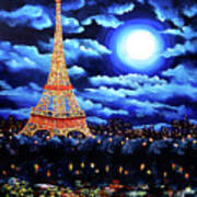 Midnight In Paris Art Print