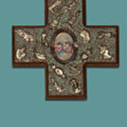 Milagro Cross Art Print